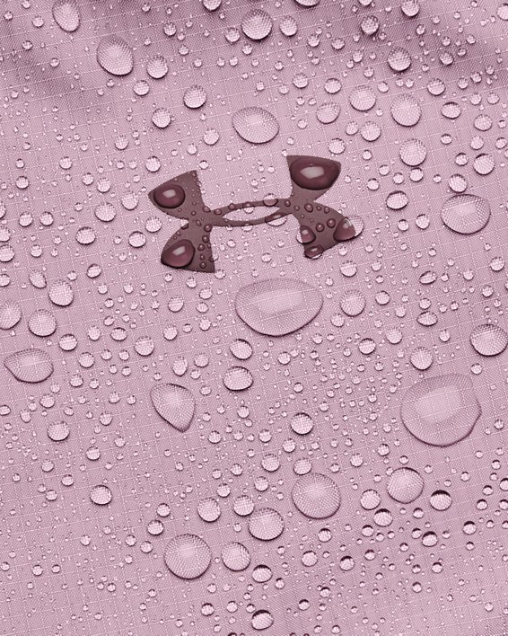 Women's UA Forefront Rain Jacket, Pink, pdpMainDesktop image number 4